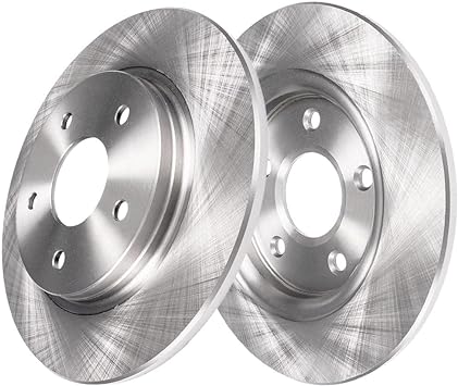 MotorbyMotor Rear Rotors 291mm Slotted Solid Brake Rotor Replacement for 2002-2021 Nissan Altima, 2004-2008 Nissan Maxima, 11-17 Nissan Juke, 07-19 Nissan Sentra Disc Rotors MotorbyMotor