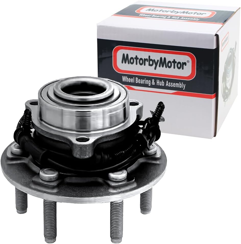 MotorbyMotor 515179 Front Wheel Hub & Bearing Assembly 4WD fits for 2019 2020 Ram 1500 (Without 22 Inch Wheels) Wheel Bearing and Hub Assembly w/ABS 6 Lugs MotorbyMotor