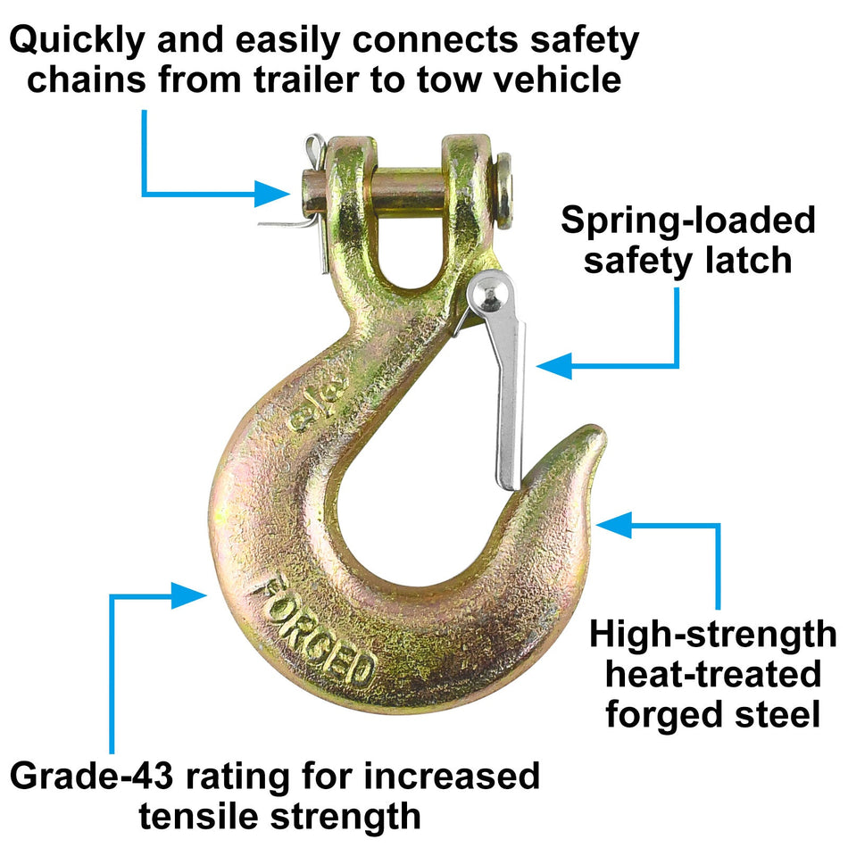 Robbor Clevis Slip Hook Hitch 