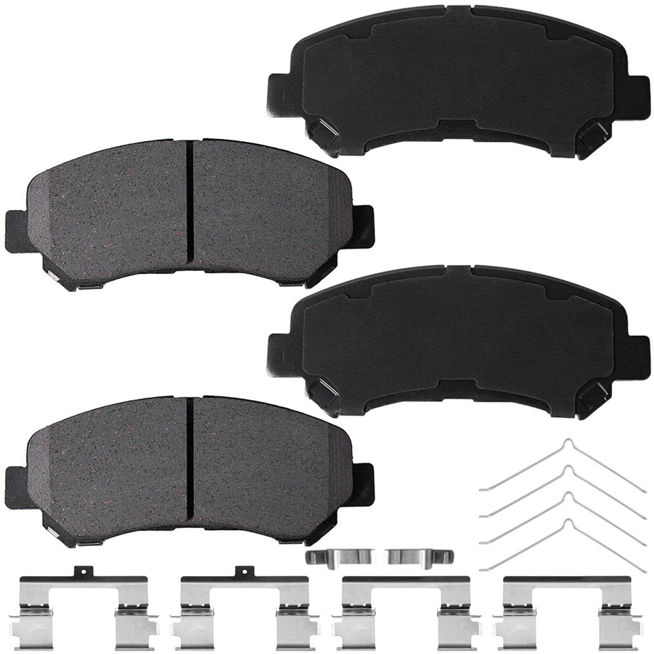 Nissan Front Ceramic Brake Pads with Hardware Kits