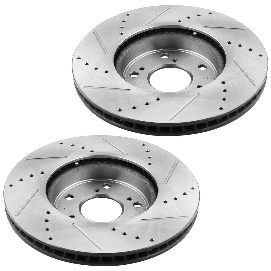 2013-2020 Honda Accord Brake Rotors and Ceramic Brake Pads