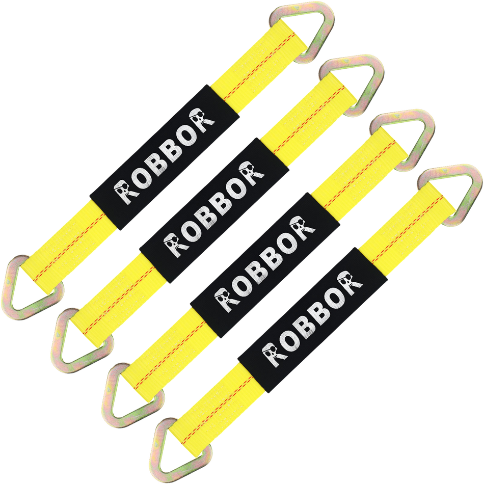 Robbor 36" Axle Tie-Down Strap  4-pack