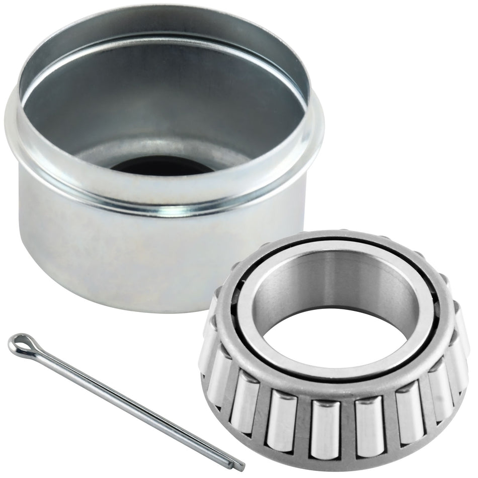 Trailer Bearing Dust Cap Kits for 6000# Axles #42 Spindle 15123/ 22580 Bearings