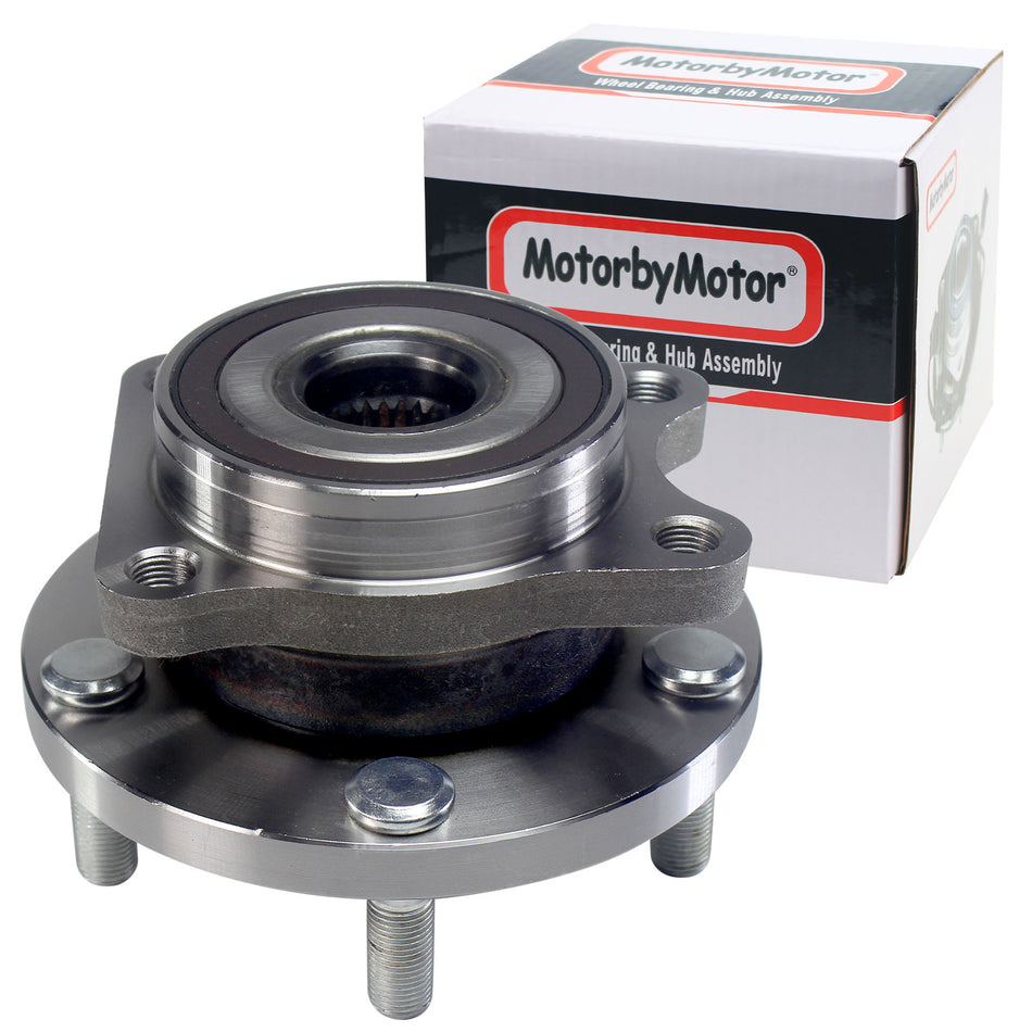 MotorbyMotor 513358 Front Wheel Bearing and Hub Assembly