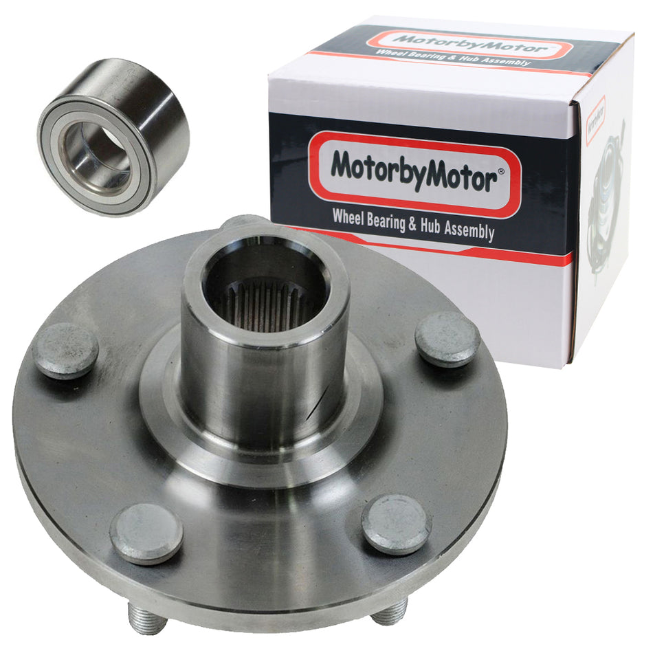 MotorbyMotor 930-400, 510063 Front Wheel Bearing and Hub Assembly