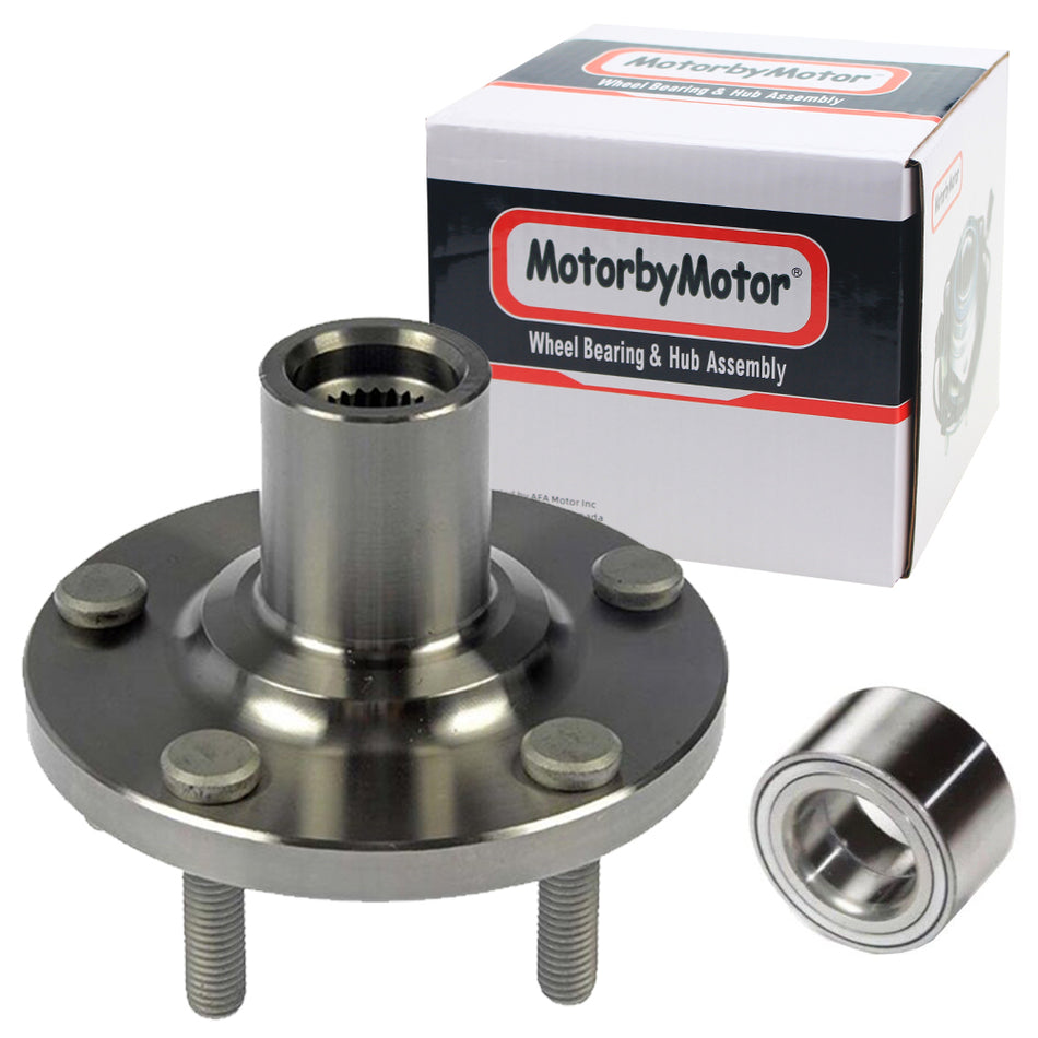 MotorbyMotor 930-401 Front Wheel Bearing and Hub Assembly