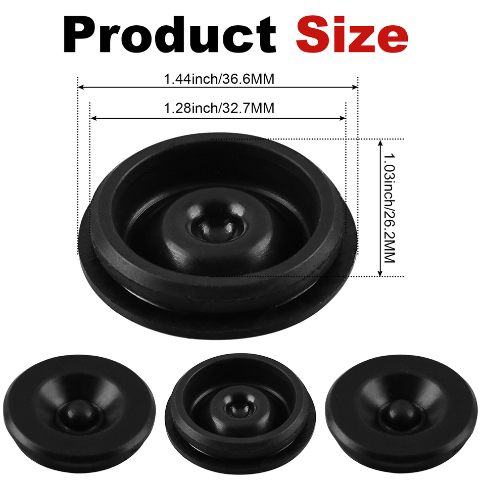 Trailer 1.98" RV/Camper Lubrication Grease Wheel Hub Cover Dust Cap