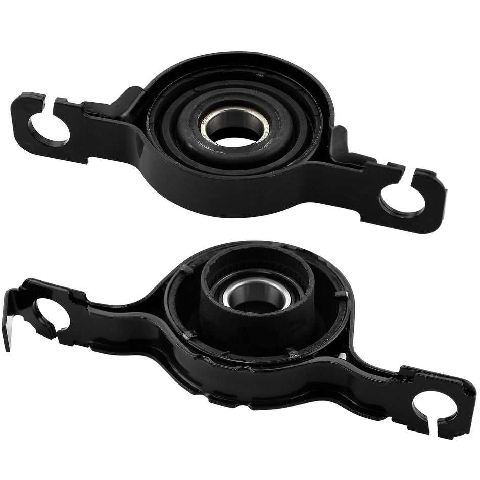 Front Rear Center Support Bearings Fits for Ford Edge 2007-2014, Mazda CX9 2007-2013-2 Pack MotorbyMotor