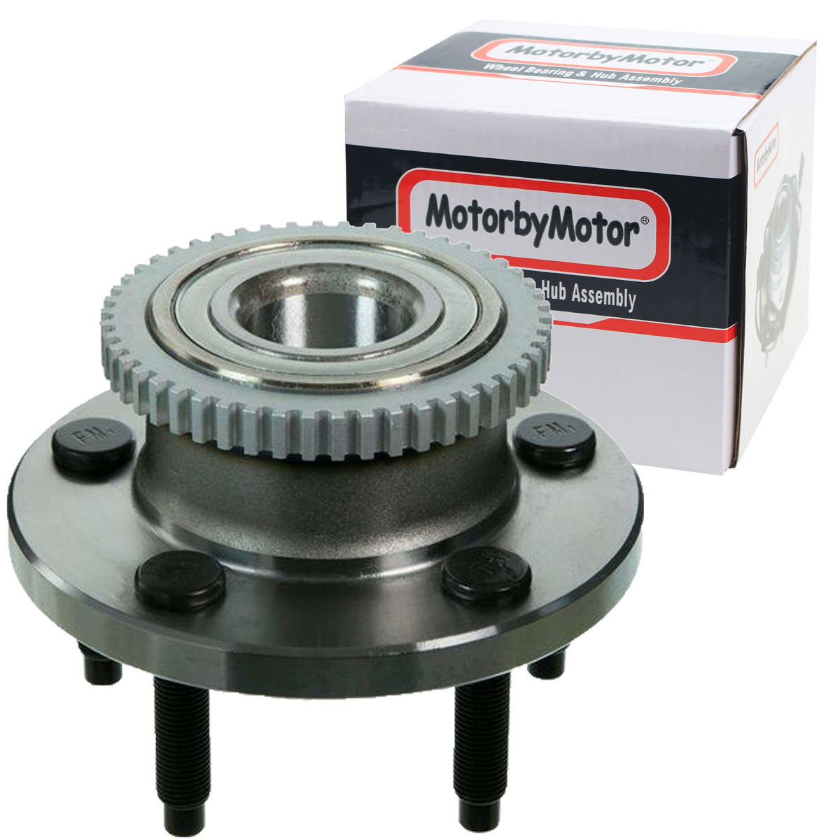 MotorbyMotor 513221 Front Wheel Bearing & Hub Assembly for 2005-2007 Avanti Avanti, 2005-2014 Ford Mustang Wheel Hub w/ABS-5 Lugs MotorbyMotor