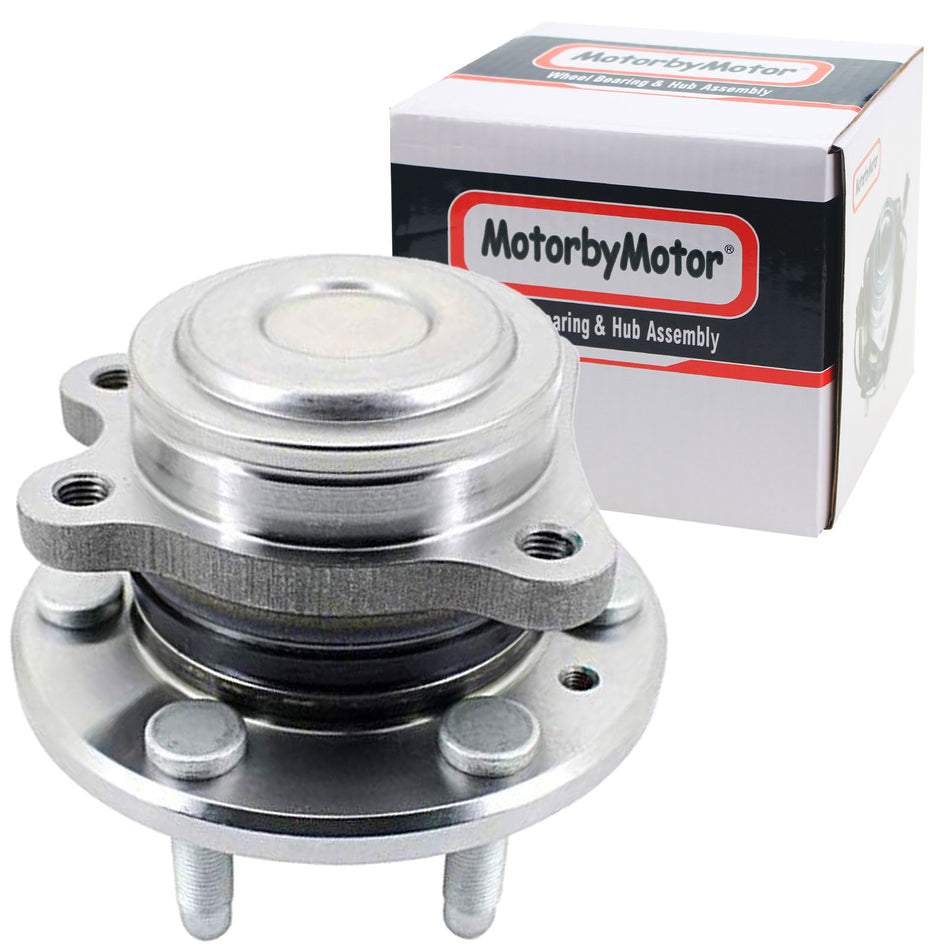 MotorbyMotor 515168 (2WD) Front Wheel Bearing & Hub Assembly Fit 2015-2019 Chevy Colorado, 2015-2019 GMC Canyon Wheel Hub w/6 Lugs MotorbyMotor