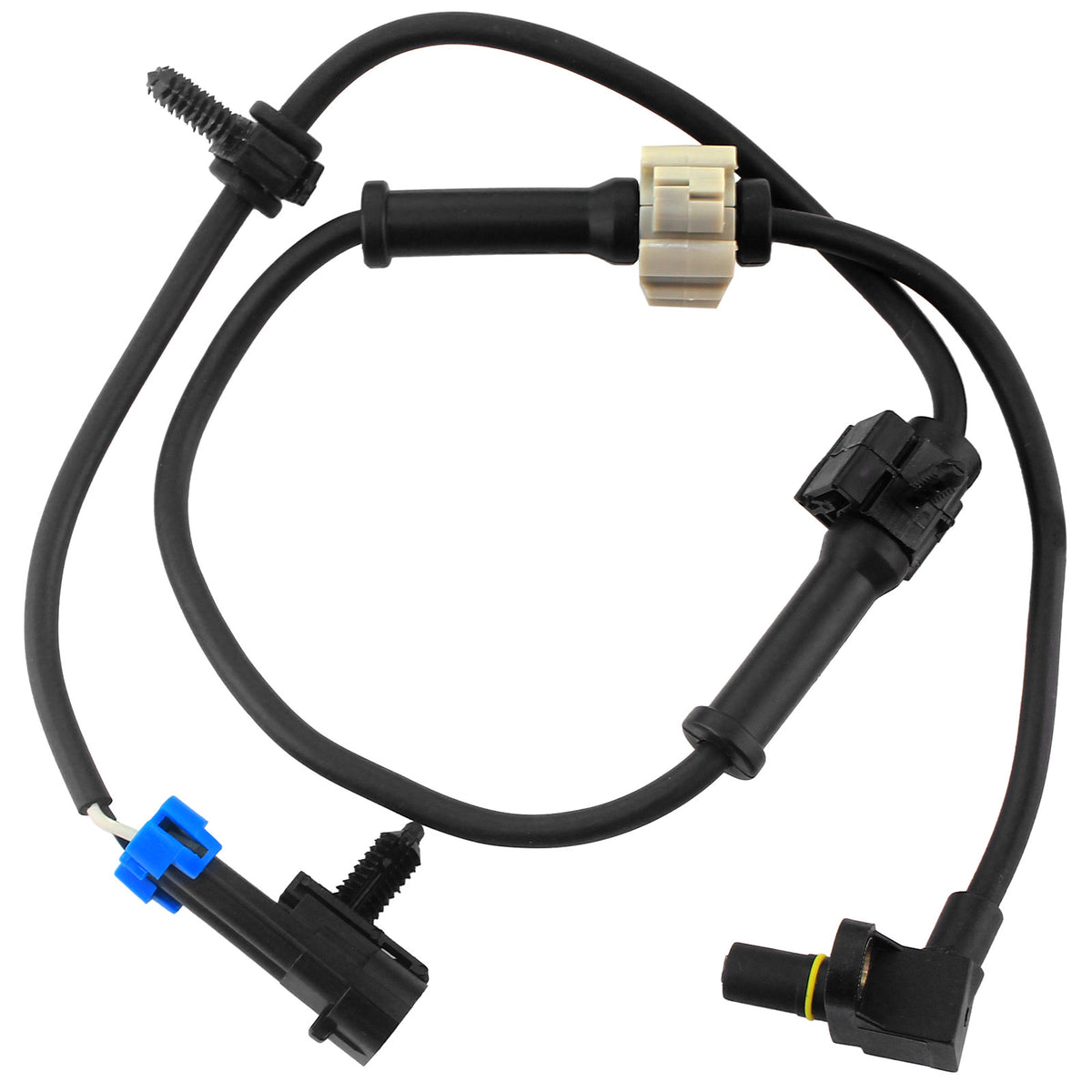 Front ABS Wheel Speed Sensor Fits for Chevy Avalanche Express Silverado Suburban 1500 Tahoe, GMC Savana Sierra Yukon XL 1500, Cadillac Escalade MotorbyMotor