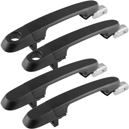 4Pcs Front and Rear Exterior Door Handles Fits for Hyundai Accent 2006 2007 2008 2009 2010 2011 Car Door Handle MotorbyMotor