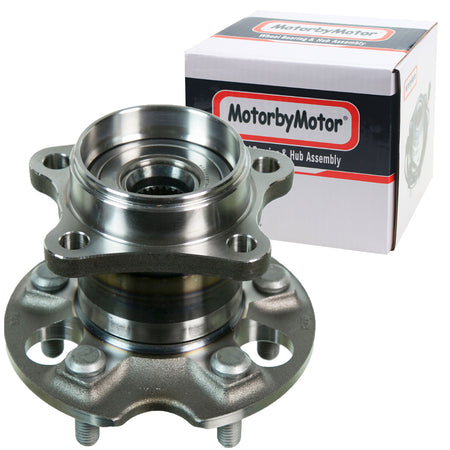 MotorbyMotor 512482 Rear Wheel Bearing and Hub Assembly Fit 2011-2019 Toyota Sienna Wheel Hub w/5 Lugs (AWD Models Only) MotorbyMotor