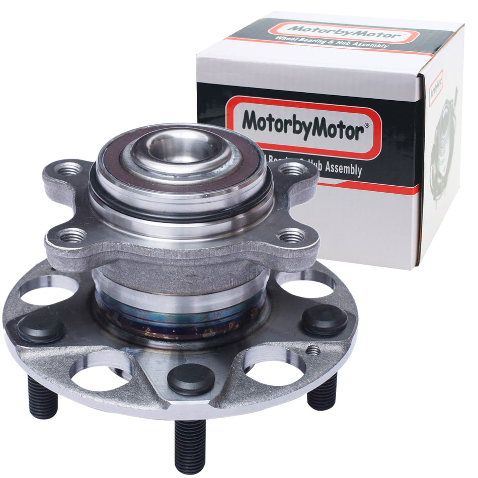 Rear Wheel Bearing and Hub Assembly Fit 2002-2009 Volvo S60, 2004-2006 Volvo S80, 2001-2007 Volvo V70, 2003-2007 Volvo XC70 Hub Bearing AWD, Replace 512253 MotorbyMotor