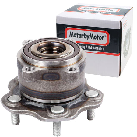 MotorbyMotor 512388 Rear Wheel Bearing and Hub Assembly with 5 Lugs fits for Infiniti JX35 QX60,Mitsubishi RVR,Nissan Altima Maxima Murano Pathfinder Low-Runout OE Directly Replacement Hub Bearing FWD MotorbyMotor