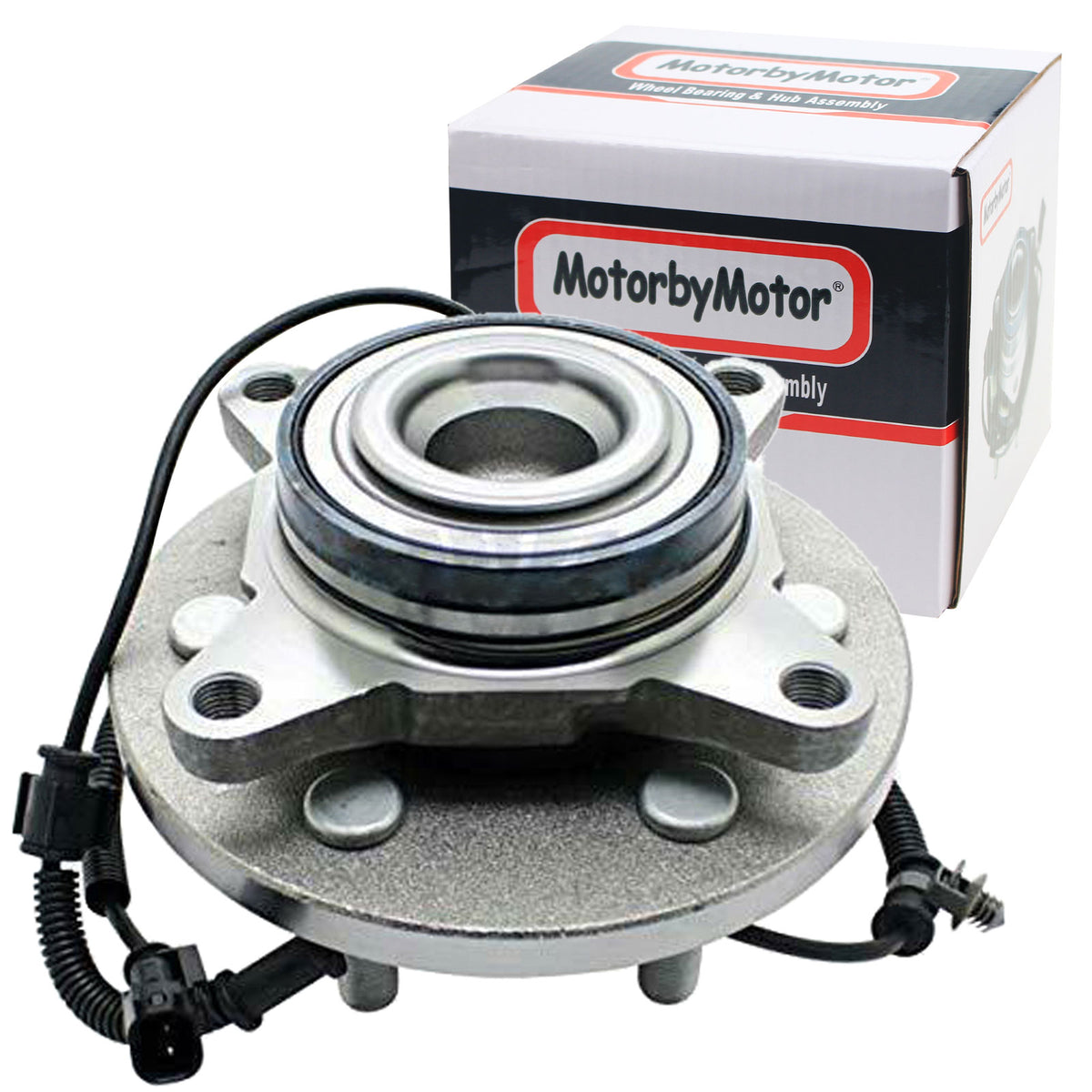 MotorbyMotor 2WD Front Wheel Bearing Hub Assembly Fit 2015 2016 2017 Ford Expedition, 2015-2017 Lincoln Navigator Hub Bearing w/6 Lugs, RWD-515157 MotorbyMotor