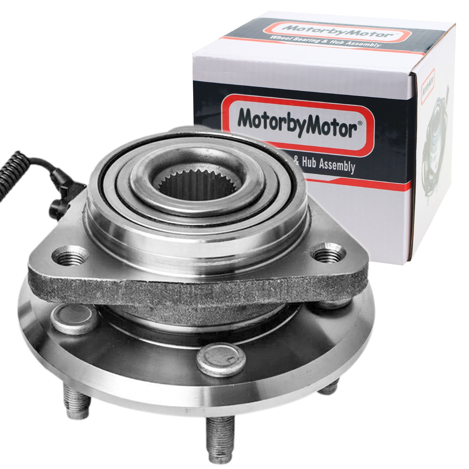 Motorbymotor 513270 Front Wheel Bearing And Hub Assembly