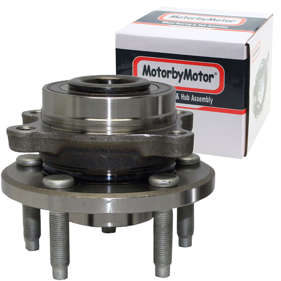 MotorbyMotor 513275 Front Rear Wheel Bearing Hub Assembly with 5 Lugs Fits for Ford Flex Taurus (Not for SHO or Polic Models), Lincoln MKS MKT Hub Bearing MotorbyMotor