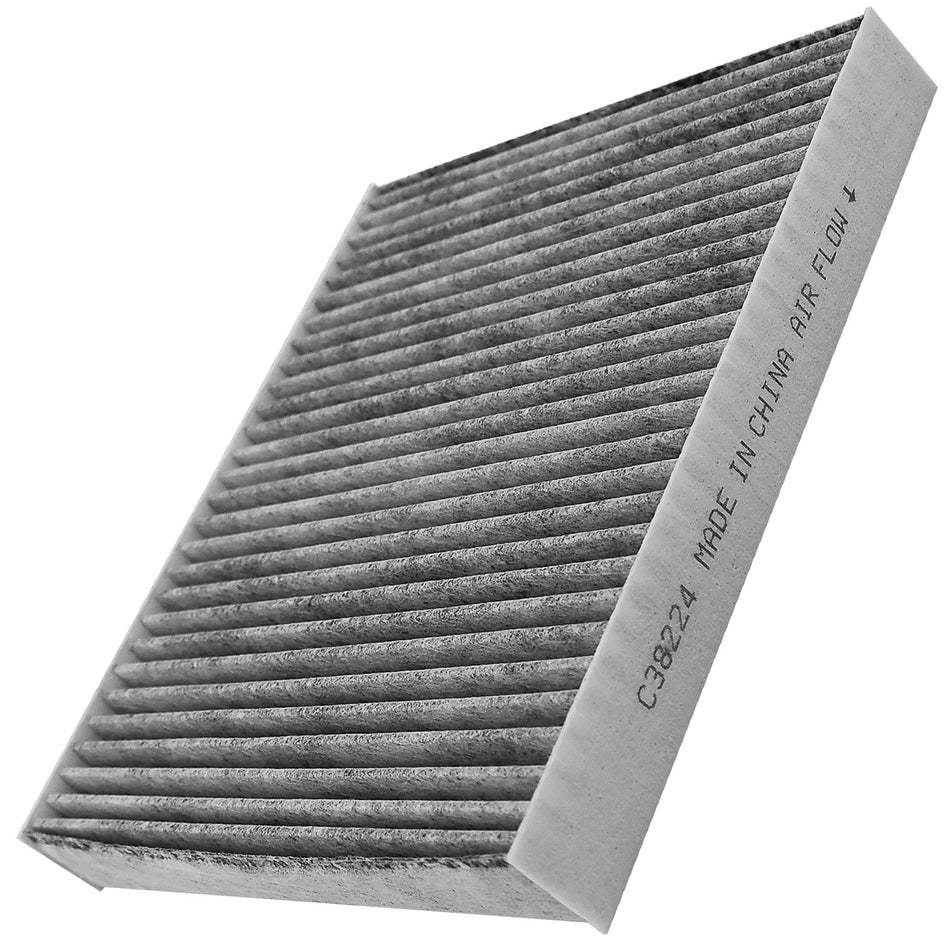 MotorbyMotor C38224 (CF11966) Cabin Air Filter for Buick Enclave Encore GX Envision Lacrosse Regal,Cadillac ATS CT4 CT5 CT6 CTS Escalade ESV XT4 XT5 XT6 XTS Premium Air Filter MotorbyMotor