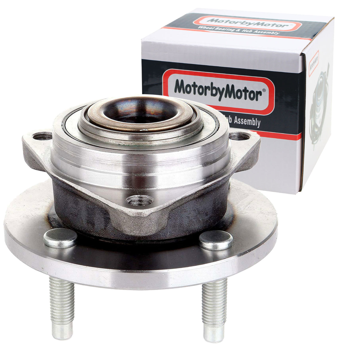 MotorbyMotor Front Wheel Bearing Hub Assembly Fits Chevrolet Cobalt, Saturn Ion,Pontiac G5 Pontiac Pursuit Hub Bearing w/4 Lugs -513205 MotorbyMotor