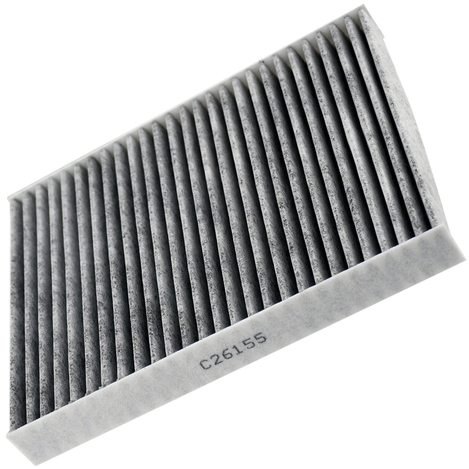 MotorbyMotor C26155 (CF11176) Cabin Air Filter for Ford Explorer Flex Taurus Police Interceptor Sedan Utility Special Service Police Sedan, Lincoln MKS MKT Premium Air Filter MotorbyMotor