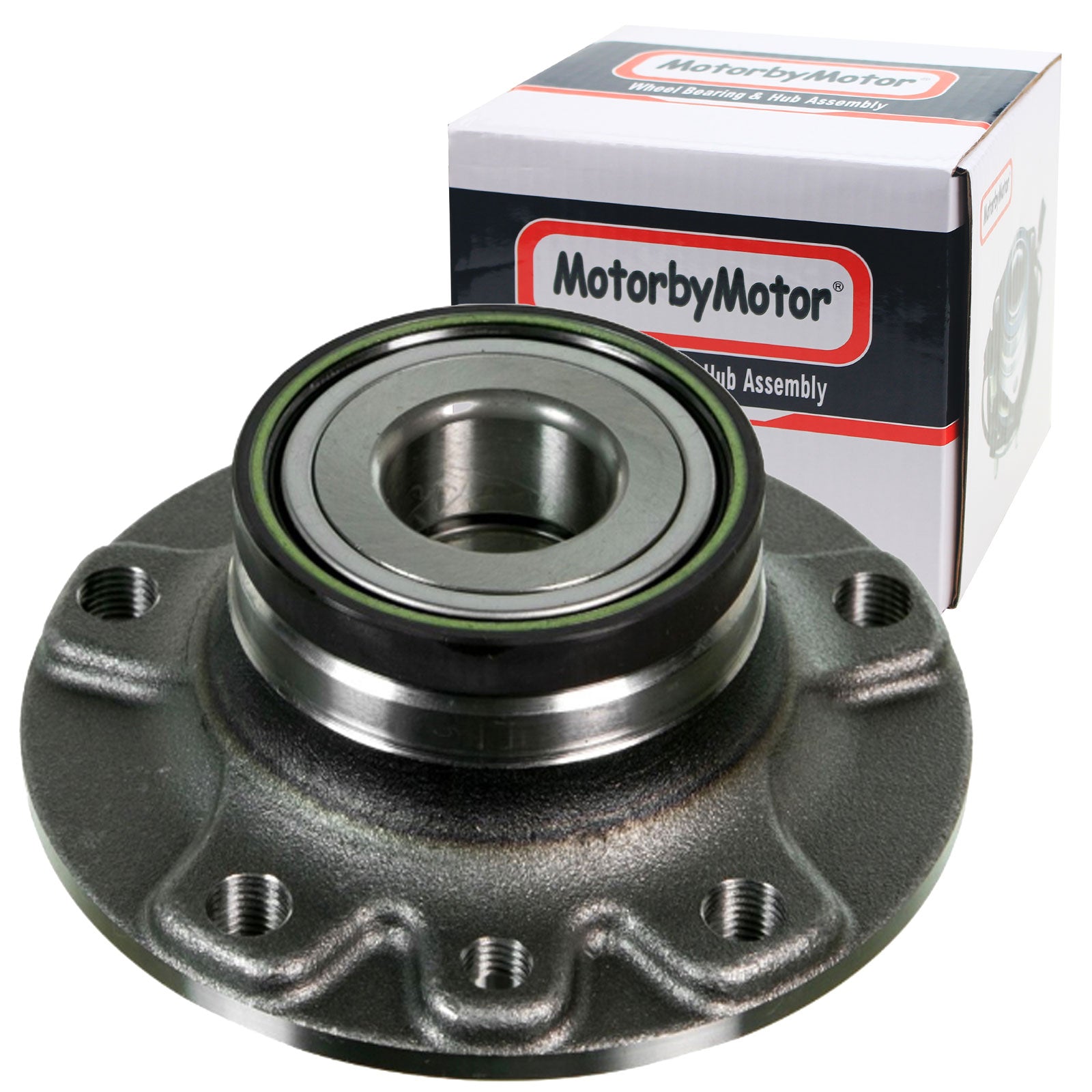 MotorbyMotor 512510 Rear Wheel Bearing and Hub Assembly fits for Dodge Dart (Fit Only Engine:1.4L/2.0L/2.4L) Low-Runout OE Directly Replacement Hub Bearing MotorbyMotor