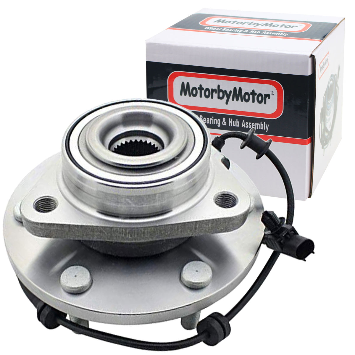 MotorbyMotor (2WD Front Wheel Bearing & Hub Assembly Fit for 2012-2015 Nissan Armada, 2012-2015 Nissan Titan Wheel Hub w/6 Lugs, RWD-515156 MotorbyMotor