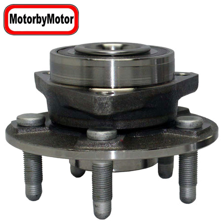 MotorbyMotor 513282 Front Rear Heavy Duty Wheel Bearing Assembly Fits for 08-16 Cadillac CTS, 18 19 Cadillac XTS Chevy Impala, 10-15 Chevy Camaro Wheel Bearing and Hub Assembly (ABS Encoder) MotorbyMotor