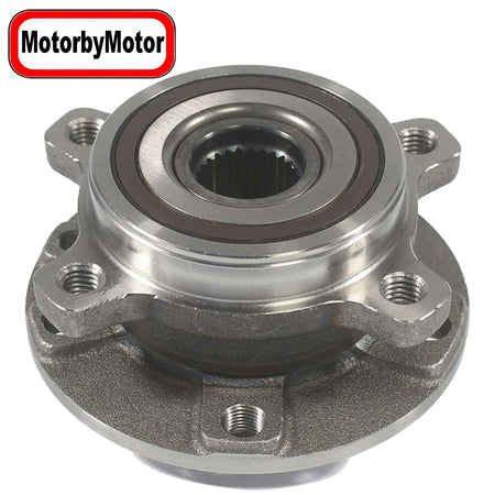 MotorbyMotor 513349 Front Wheel Bearing Hub Assembly 2014-2019 Jeep Cherokee Low-Runout OE Directly Replace Hub Bearing (w/ABS) MotorbyMotor