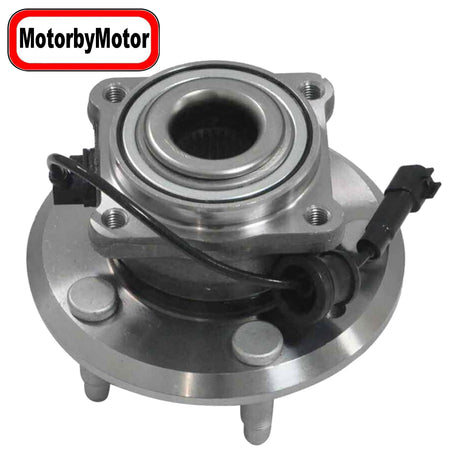 MotorbyMotor 512440 Rear Heavy Duty Wheel Bearing Assembly with 5 Lugs Fits for 2010-2017 Chevrolet Equinox, 2010-2017 GMC Terrain Wheel Bearing and Hub Assembly (w/ABS) MotorbyMotor