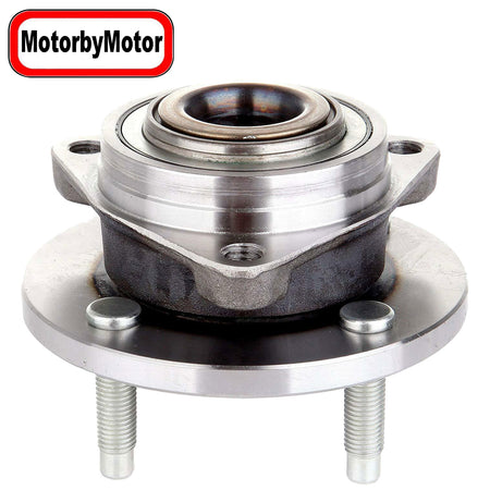 MotorbyMotor Front Wheel Bearing Hub Assembly Fits Chevrolet Cobalt, Saturn Ion,Pontiac G5 Pontiac Pursuit Hub Bearing w/4 Lugs -513205 MotorbyMotor