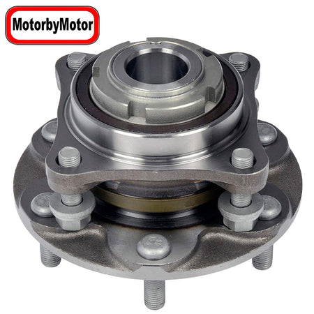 MotorbyMotor (2WD Front Wheel Bearing Hub Assembly Fits Toyota 4Runner Toyota FJ Cruiser Toyota Hilux Toyota Tacoma Hub Bearing w/6 Lugs, RWD-950-004 MotorbyMotor