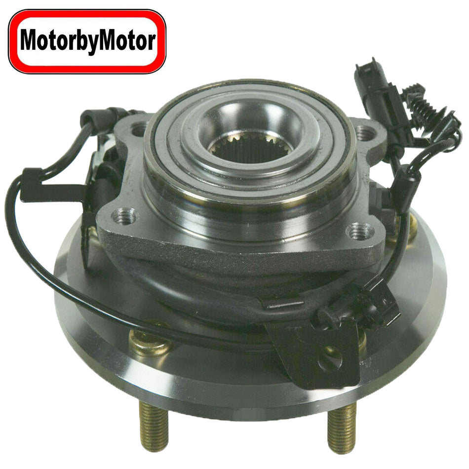 MotorbyMotor 512478 Rear Left Wheel Bearing and Hub Assembly with 5 Lugs fits for Dodge Journey Low-Runout OE Directly Replacement Hub Bearing w/ABS MotorbyMotor