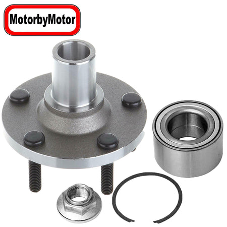 MotorbyMotor 518515 Front Heavy Duty Wheel Bearing Assembly with 5 Lugs Fits for 2001-2012 Ford Escape, 2001-2011 Mazda Tribute, 2005-2011 Mercury Mariner Wheel Bearing and Hub Assembly (All Models) MotorbyMotor