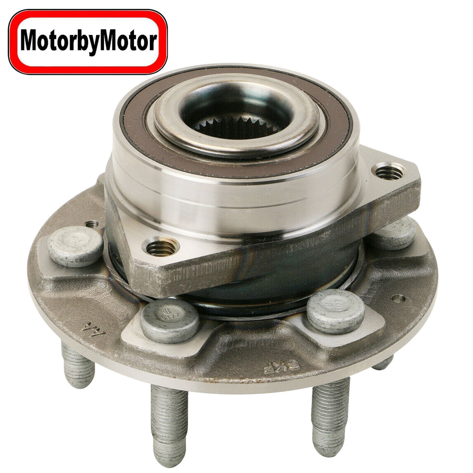 MotorbyMotor 512593 Front Rear Wheel Bearing Assembly with 6 Lugs Fits for 2018 2019 Buick Enclave Chevrolet Traverse, 2017-2019 GMC Acadia Cadillac XT5 Wheel Bearing and Hub Assembly (All Models) MotorbyMotor