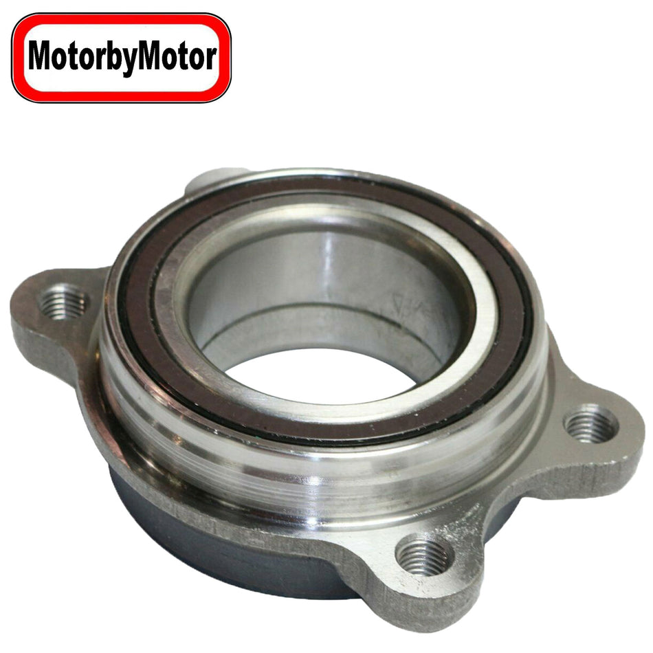 MotorbyMotor 513301 Front/Rear Wheel Bearing and Hub Assembly fits for Audi A4/A5/A6/A7/A8/Allroad/Q5/RS5/RS7/S4/S5/S6/S7/S8/SQ5 Low-Runout OE Directly Replacement Hub Bearing w/ABS MotorbyMotor