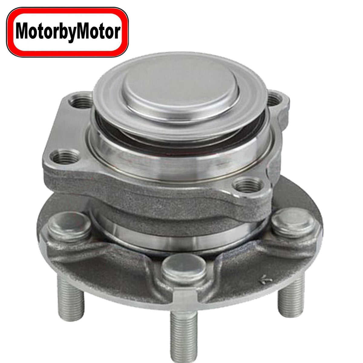 MotorbyMotor 513352 Front Wheel Bearing and Hub Assembly with 5 Lugs for 2013-2016 Scion FR-S, 2013-2019 Subaru BRZ, 2017-2020 Toyota 86 Low-Runout OE Directly Replacement Hub Bearing MotorbyMotor