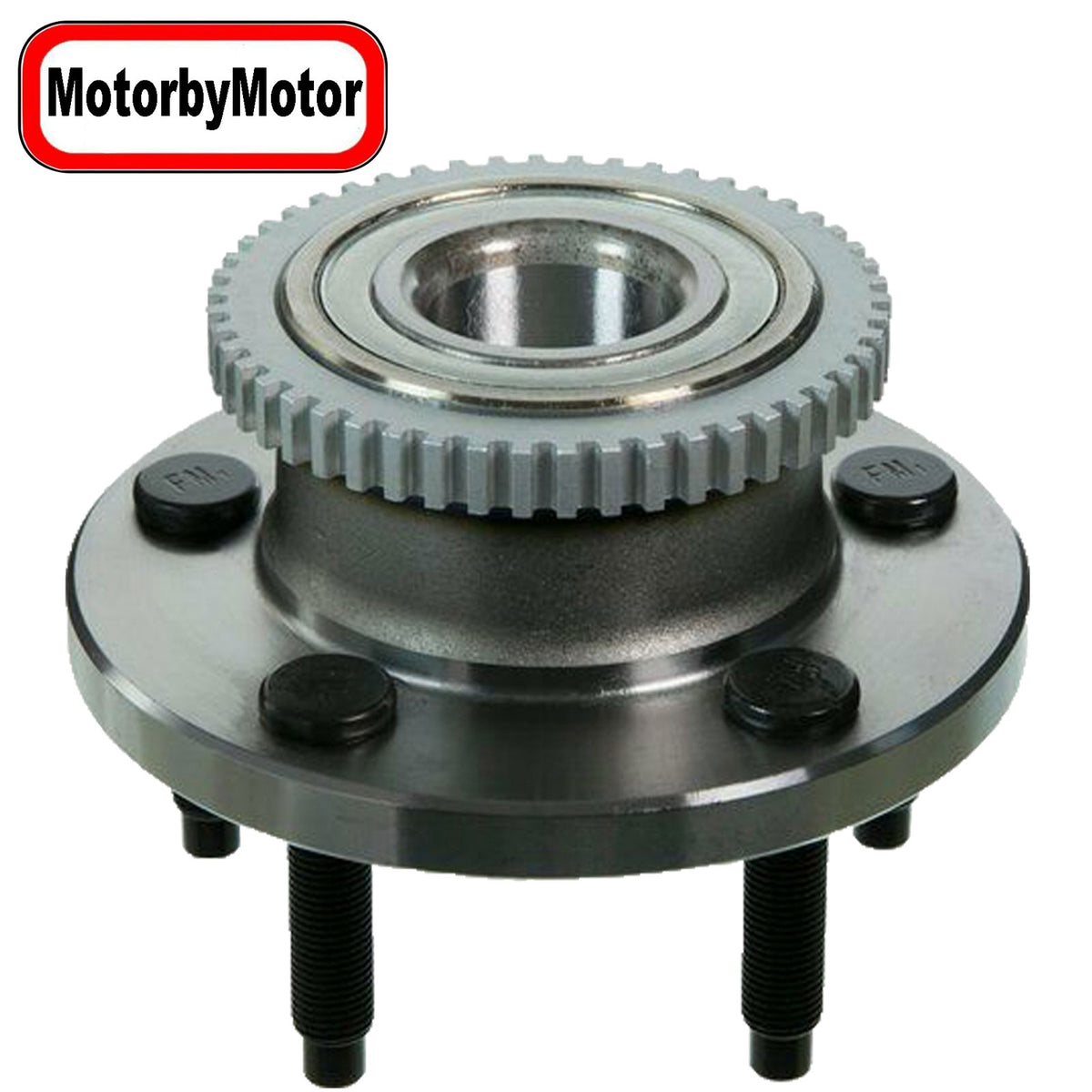 MotorbyMotor 513221 Front Wheel Bearing & Hub Assembly for 2005-2007 Avanti Avanti, 2005-2014 Ford Mustang Wheel Hub w/ABS-5 Lugs MotorbyMotor