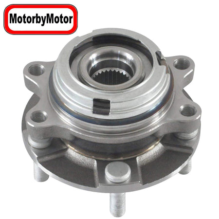 MotorbyMotor 513310 Front Wheel Bearing and Hub Assembly with 5 Lugs Fits for Nissan Murano 2003-2007, Nissan Quest 2004-2009 Hub Bearing (All Models) MotorbyMotor