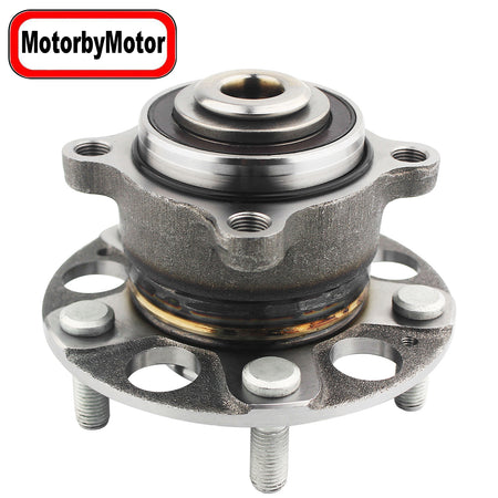 MotorbyMotor 512353 Rear Wheel Bearing and Hub Assembly with 5 Lugs fits for Acura TSX,Honda Accord Low-Runout OE Directly Replacement Hub Bearing MotorbyMotor