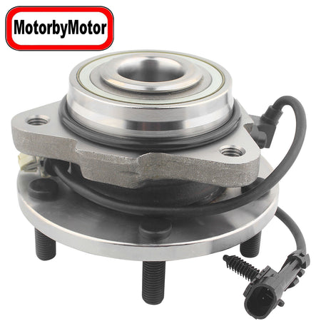 MotorbyMotor 513200 Front Wheel Bearing and Hub Assembly with 5 Lugs fits for GMC Jimmy,Chevy Blazer Low-Runout OE Directly Replacement Hub Bearing RWD w/ABS MotorbyMotor