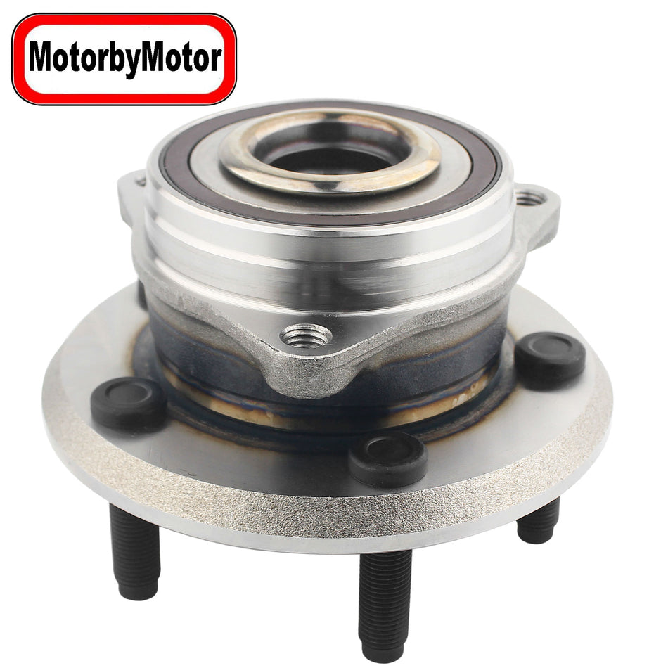 MotorbyMotor 513324 Front Wheel Bearing and Hub Assembly with 5 Lugs fits for Dodge Durango,Jeep Grand Cherokee Low-Runout OE Directly Replacement Hub Bearing MotorbyMotor