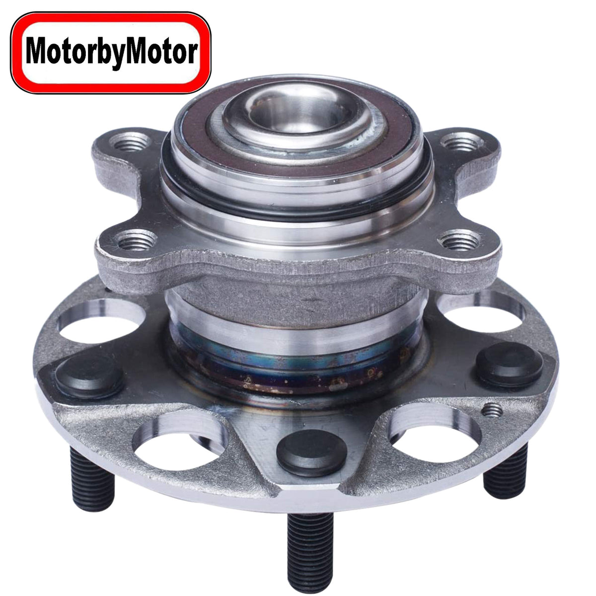 Rear Wheel Bearing and Hub Assembly Fit 2002-2009 Volvo S60, 2004-2006 Volvo S80, 2001-2007 Volvo V70, 2003-2007 Volvo XC70 Hub Bearing AWD, Replace 512253 MotorbyMotor