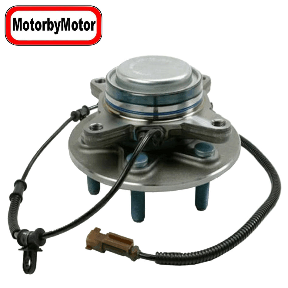 MotorbyMotor (2WD Front Wheel Bearing Hub Assembly Fit 2015 2016 2017 Ford F-150 Hub Bearing w/6 Lugs, RWD-515170 MotorbyMotor