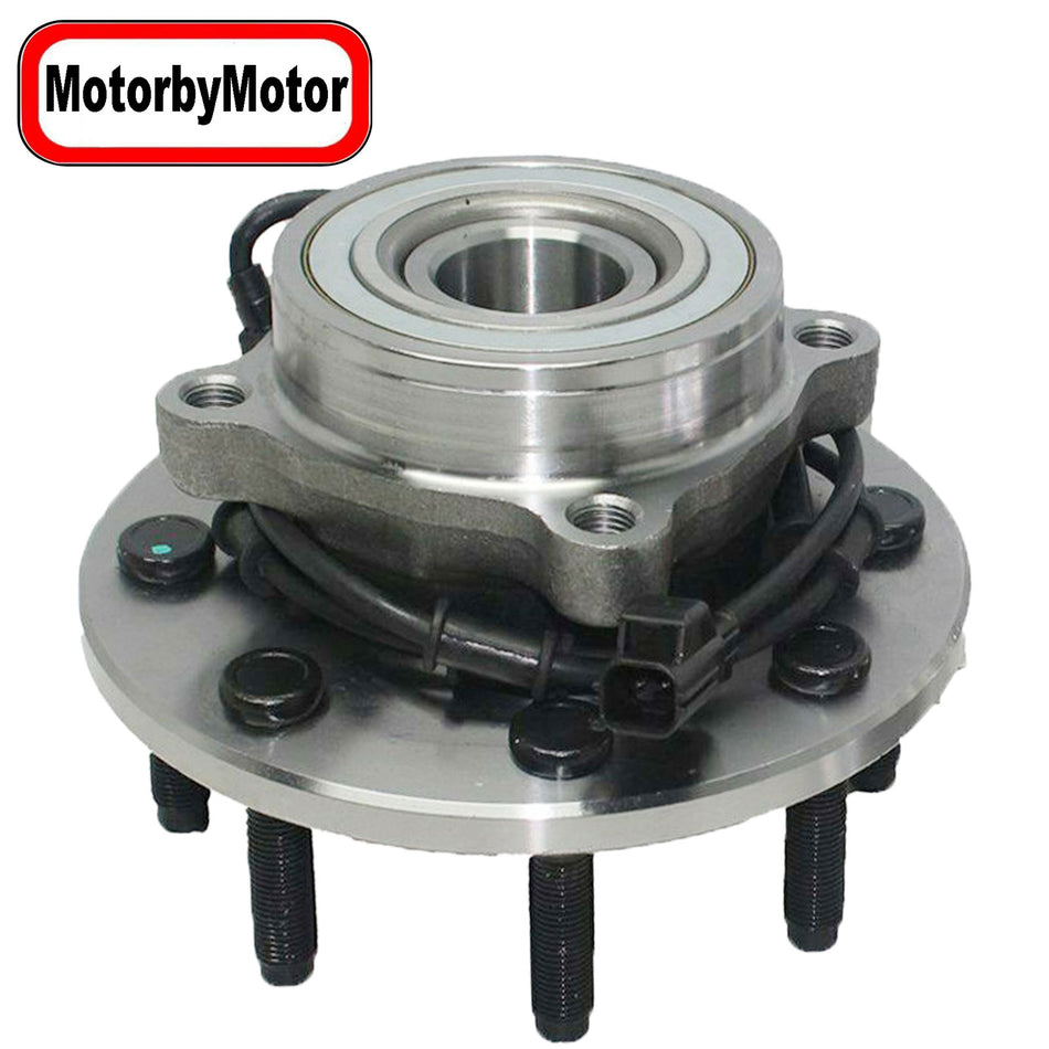 MotorbyMotor 515061 (4WD) Front Heavy Duty Wheel Bearing Assembly with 8 Lugs Fits for 2003-2005 Dodge Ram 2500 3500 Wheel Bearing and Hub Assembly (w/ABS) MotorbyMotor