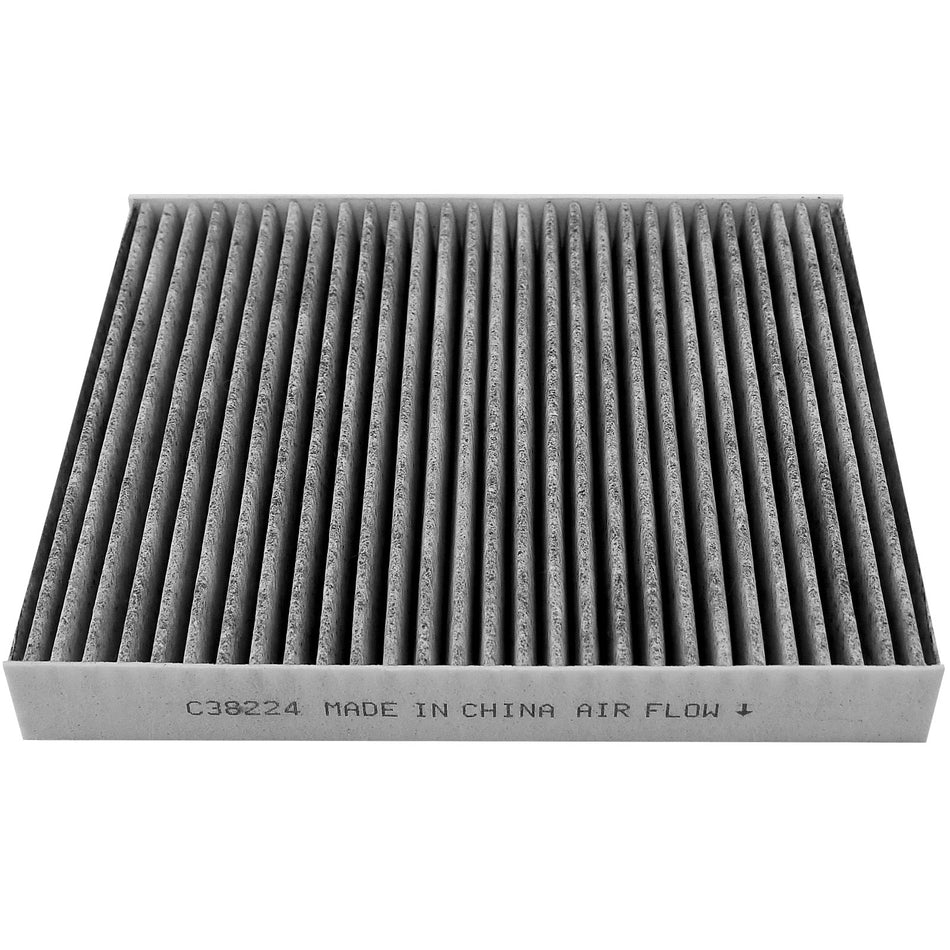 MotorbyMotor C38224 (CF11966) Cabin Air Filter for Buick Enclave Encore GX Envision Lacrosse Regal,Cadillac ATS CT4 CT5 CT6 CTS Escalade ESV XT4 XT5 XT6 XTS Premium Air Filter MotorbyMotor