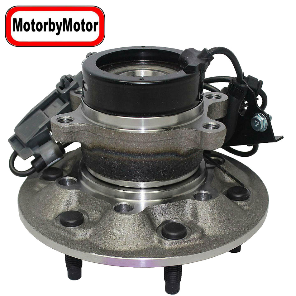 MotorbyMotor 515111 Front Passenger Side Wheel Bearing and Hub Assembly 4WD with 6 Lugs Fits for Chevy Colorado, GMC Canyon, Isuzu I-350 I-370 Hub Bearing(w/ABS-Right (RH) Side) MotorbyMotor