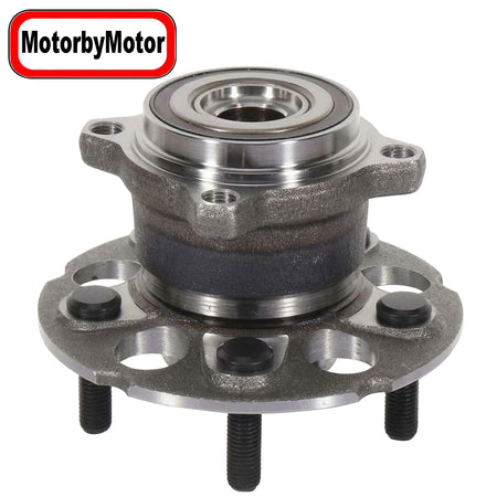 MotorbyMotor 512501 Rear Wheel Bearing and Hub Assembly with 5 Lugs Fits for 2013-2015 Acura RDX, 2012-2016 Honda CR-V Low-Runout OE Directly Replacement Hub Bearing MotorbyMotor