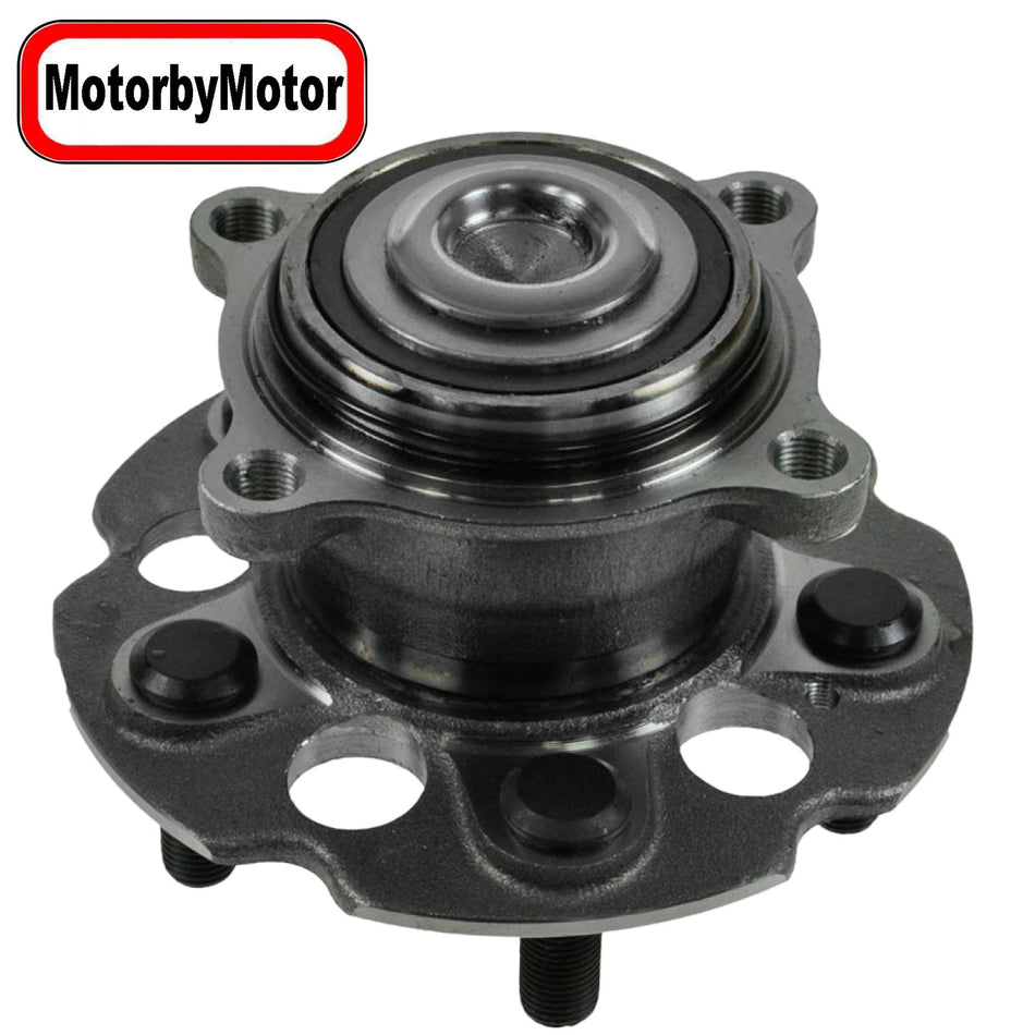 MotorbyMotor 512320 Rear Wheel Bearing and Hub Assembly with 5 Lugs Fits for 2005-2016 Honda Odyssey Low-Runout OE Directly Replacement(All Models) MotorbyMotor