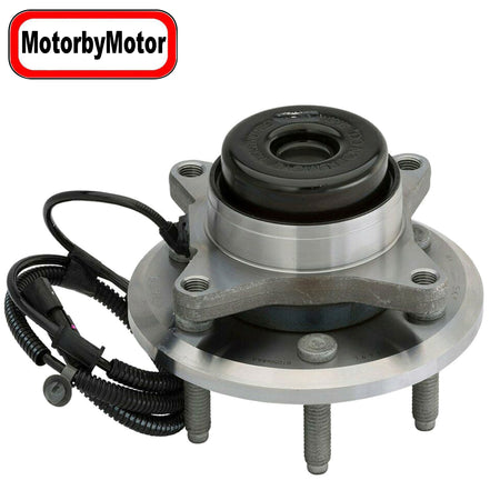 MotorybyMotor 2WD Front Wheel Bearing and Hub Assembly, 2011 2012 2013 2014 Ford F-150 Expedition, Lincoln Navigation w/ABS 6 Lugs, 2WD RWD MotorbyMotor